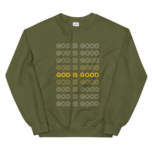 God is Good Unisex Crew Neck Sweatshirt