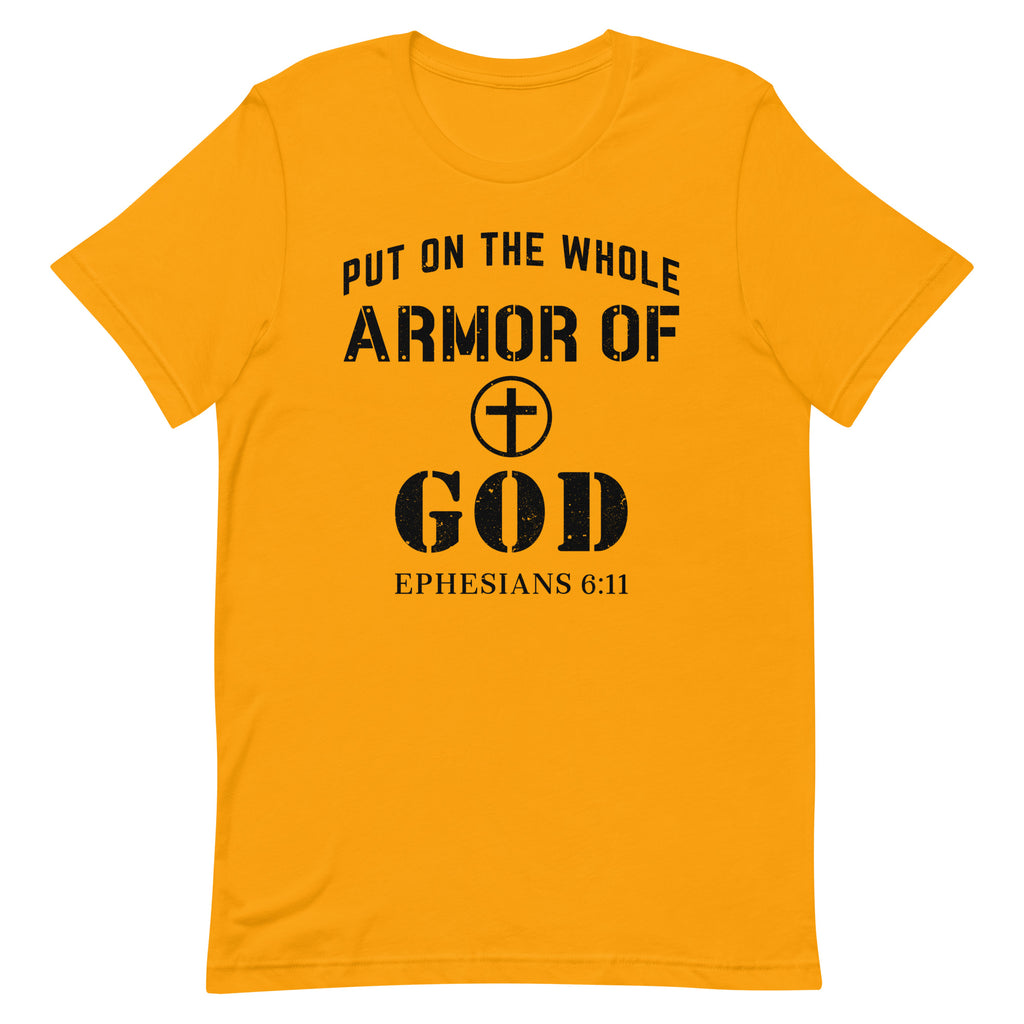 armor of god christian t-shirt