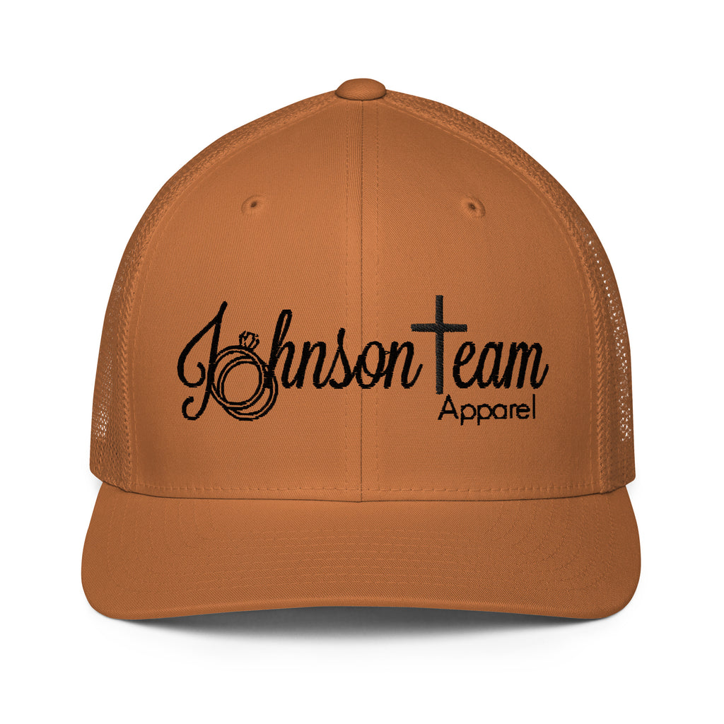 Johnson team Apparel Closed-back Trucker Cap