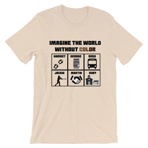 Imagine the World Without Color Unisex T-Shirt