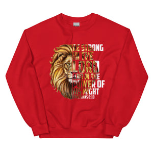 BE STRONG IN THE LORD UNISEX SWEATSHIRT