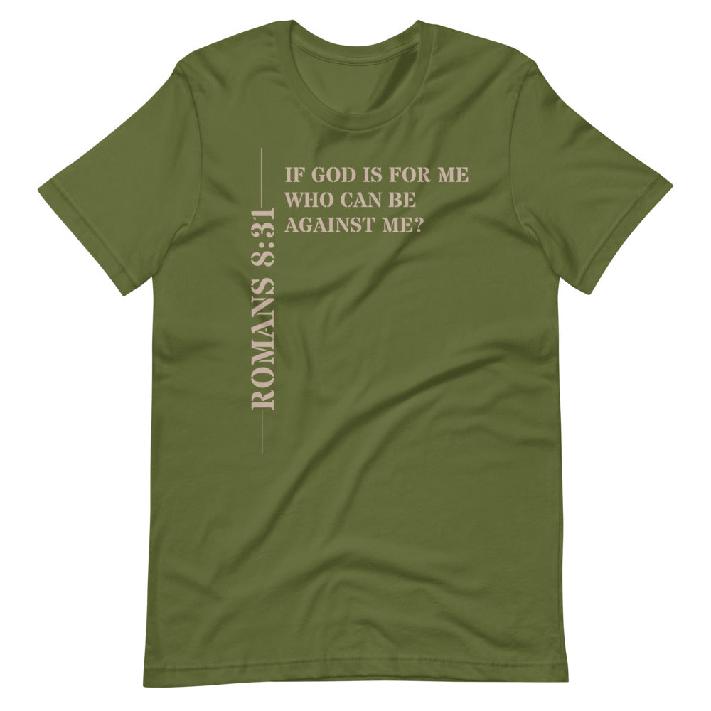 Romans 8:31 Unisex T-Shirt